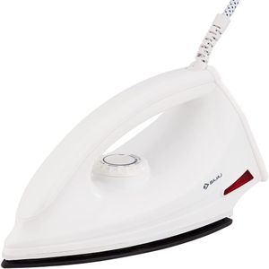 BAJAJ Majesty DX 6 1000w Dry Iron Anti-Bacterial Soleplate Coating 1000 W Dry Iron