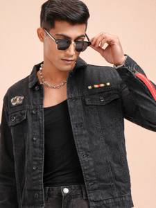 LOCOMOTIVE Full Sleeve Washed Men Jacket