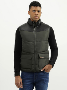 Benetton outlet sleeveless jacket