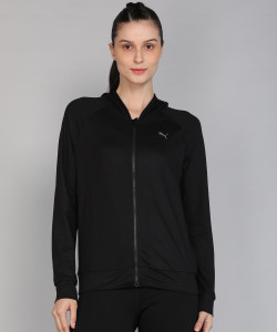 Black puma jacket womens clearance