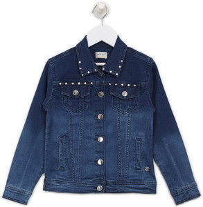Kmart girls denim jacket online