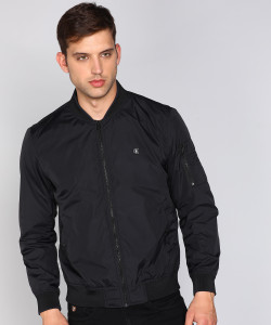 Calvin Klein Jeans Full Sleeve Solid Men Jacket Buy Calvin Klein