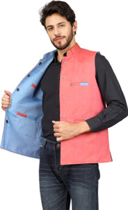 Reversible hot sale nehru jacket