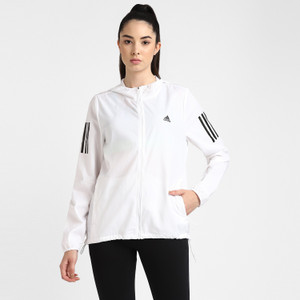 Adidas womens online jacket white