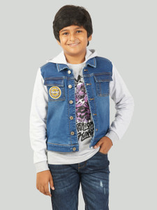 Zalio Full Sleeve Solid Boys Denim Jacket Buy Zalio Full Sleeve Solid Boys Denim Jacket Online at Best Prices in India Flipkart