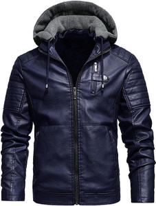 Blaq ash cheap leather jacket