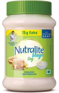 Veg Mayo|Eggless Mayonnaise|Enriched With Vitamins A, D2, and E