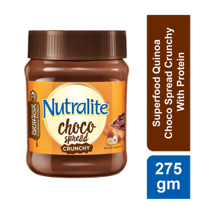 Choco Spread Crunchy|With Protein-Rich Quinoa|Premium Chocolate & Real Hazelnuts