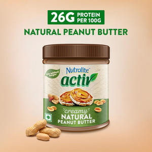 Activ Peanut Butter, Plant based protein source, Natural Creamy