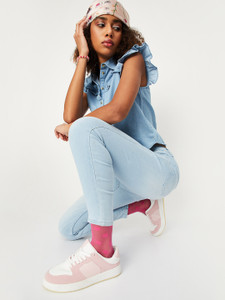 MAX Skinny Women Light Blue Jeans Buy MAX Skinny Women Light
