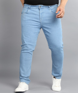 Light blue jeans mens top