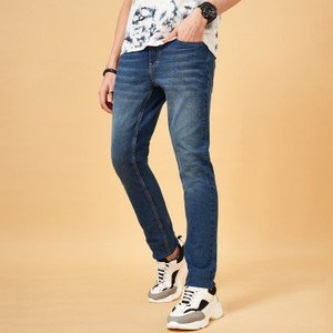 SF Jeans by Pantaloons Skinny Men Blue Jeans Buy SF Jeans by Pantaloons Skinny Men Blue Jeans Online at Best Prices in India Flipkart