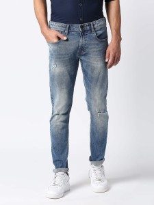 Pepe Jeans Tapered Fit Men Blue Jeans