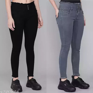 Black damage best sale jeans for girl