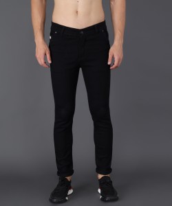 Buy ICON JEANS Mens Black Jeans With Leather Stripes Mens Online in India   Etsy