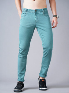 Sea green jeans discount