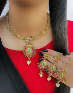 Flipkart necklace set below 300 new arrivals