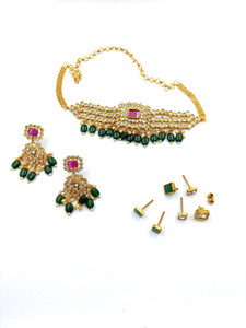 EMPORIA JEWELS Alloy Multicolor Jewellery Set Price in India Buy