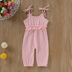 Kidzpie Solid Baby Girls Jumpsuit Buy Kidzpie Solid Baby Girls