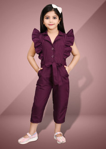 FT fashion Solid Girls Jumpsuit Buy FT fashion Solid Girls Jumpsuit Online at Best Prices in India Flipkart
