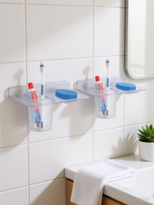 Soap Dish & Brush Holder - Neo (Set of 2)
