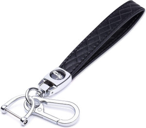 Campark Universal Key Fob Keychain Leather Key Chain Holder with 1
