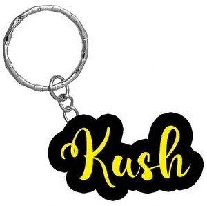 SY Gifts Kush Name Black Yellow Name Keychain Key Chain Price in India Buy SY Gifts Kush Name Black Yellow Name Keychain Key Chain online at Flipkart