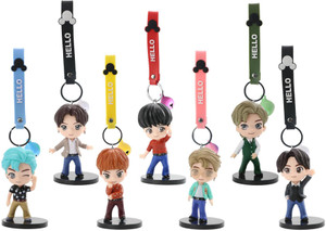 gtrp BTS Doll Keychain BTS Doll BT21 Desktop Decoration
