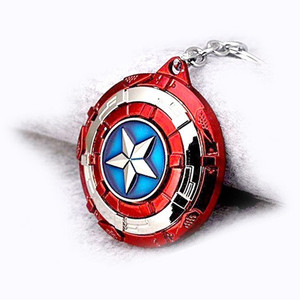 Captain america shield hot sale metal keychain