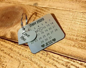 Relationship discount date keyring