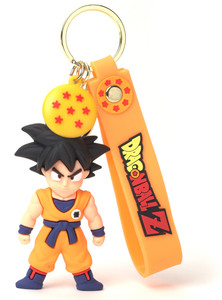 Daiyamondo Dragon Ball Z Angry Goku Black Hair 3D keychain With