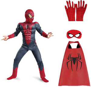 Fancy Steps Amazing Spiderman Kids Costume Wear Price in India Buy Fancy Steps Amazing Spiderman Kids Costume Wear online at Flipkart