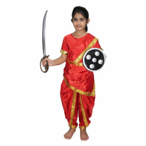 Freedom fighters fancy dress for girl top