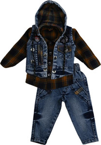 Baby boy jean vest online