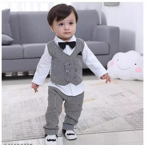 FABBUZZ Baby Boys Party Festive Jacket Pant Price in India Buy