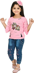 New Fashion Baby Girls Party Festive Top Jeans Price in India Buy New Fashion Baby Girls Party Festive Top Jeans online at Flipkart