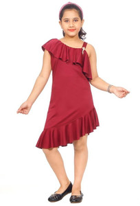 Dikhawa fashion Girls Midi Knee Length Party Dress Price in India Buy Dikhawa fashion Girls Midi Knee Length Party Dress online at Flipkart