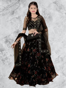 RHET FASHION Girls Lehenga Choli Ethnic Wear Printed Lehenga Choli Price in India Buy RHET FASHION Girls Lehenga Choli Ethnic Wear Printed Lehenga Choli online at Flipkart