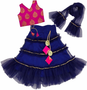 Small girl lehenga choli sales
