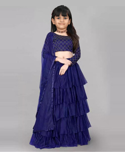 Ghagra choli for 9 year old clearance