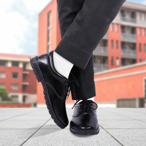 Mens Lace Up Synthetic Leather Formal Shoes, Size: 6-10