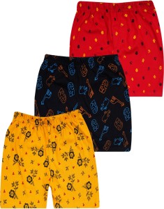 SAN TEE Short For Boys & Girls Casual Printed Pure Cotton