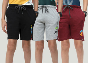 COLOR GAP Short For Boys Casual Solid Cotton Blend Price in India