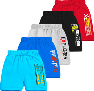 Trampoline Short For Boys & Girls Casual Printed Cotton Blend