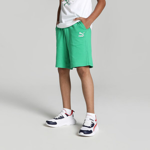 Puma shorts store kids green