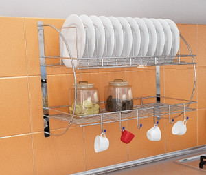 DIGNITY Utensil Kitchen Rack Steel Dignity Stainless Steel Wall Mount Kitchen Stand Dish Plate Cutlery Cup Stand Price in India Buy DIGNITY Utensil Kitchen Rack Steel Dignity Stainless Steel Wall