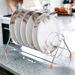 FineArts Plate Kitchen Rack Steel Round Plate Stand Holder For Kitchen Thali stand 6 rack capacity Price in India Buy FineArts Plate Kitchen Rack Steel Round Plate Stand Holder For Kitchen Thali stan...