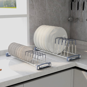 Impulse by Plantex Plate Kitchen Rack Steel Stainless Steel Thali Dish Rack Stand for Modular Kitchen Set of 2 Price in India Buy Impulse by Plantex Plate Kitchen Rack Steel Stainless Steel