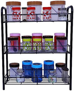 Kitchen Organizer Price in India Buy ARTSYHEARTSY Containers Kitchen Rack Steel Metal Kitchen Spice Rack Modular Kitchen Storage Rack Kitchen Organizer online at Flipkart