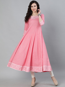 Flipkart long anarkali kurtis sale